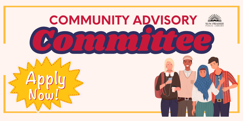 Click to apply for the Community Advisory Committee