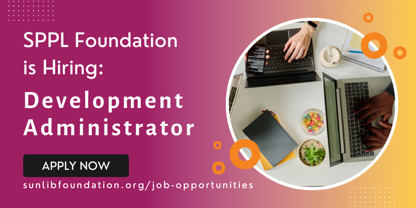 SPPL Foundation is Hiring: Development Administrator