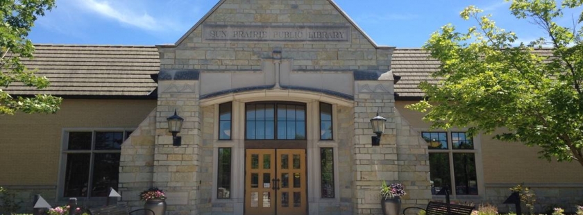 library front doors